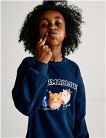Cotton Rich Squishmallows Sweatshirt Dress (5-12 Yrs)