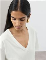 Pure Supima Cotton V-Neck T-shirt