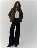 Faux Shearling Reversible Jacket