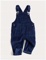 Pure Cotton Cord Dungarees (0-3 Yrs)