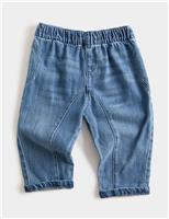 Cotton Rich Denim Jeans (0-3 Yrs)