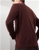 Pure Cashmere Half Zip Jumper