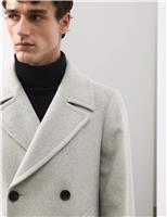 Wool Rich Peacoat