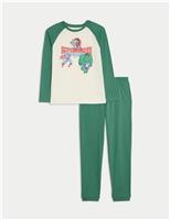 Pure Cotton Avengers Graphic Pyjamas (3-12 Yrs)