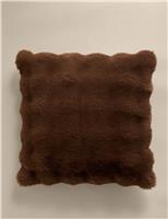 Faux Fur Bubble Cushion