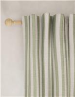 Pure Cotton Striped Multiway Curtains