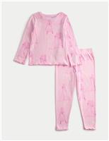 Disney Frozen Ribbed Pyjamas (2-8 Yrs)