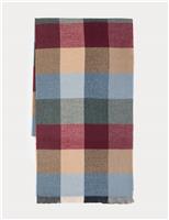 Heatgen Checked Scarf