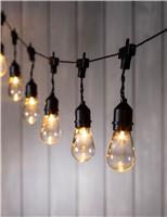 15 Warm White LED Battery Festoon Lights