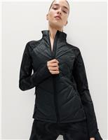 Stormwear Funnel Neck Reflective Padded Running Jacket