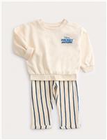 2pc Mickey Mouse Sweatshirt Outfit (0-3 Yrs)