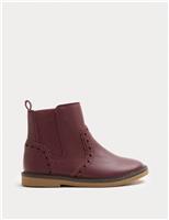 Kids Leather Chelsea Boots (4 Small - 2 Large)