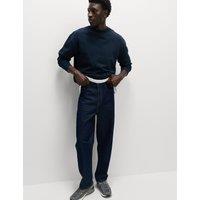 M&S Baggy Fit Denim Jeans Indigo