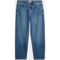 M&S Baggy Fit Denim Jeans Mid Blue