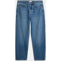 M&S Baggy Fit Denim Jeans Mid Blue