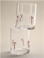 Set of 2 Candy Cane Tumblers