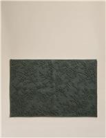 Pure Cotton Floral Bath Mat