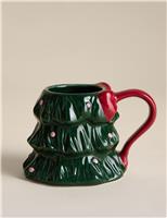 Christmas Tree Shaped Mug