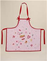 Pure Cotton Festive Light Up Apron