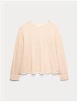 Fine Gauge Slouchy Jumper with Mohair