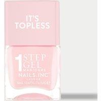 Nails Inc. It's Topless 1-Step Gel Nail Polish 14ml Bright Pink