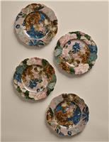 Set of 4 Bloom Side Plates