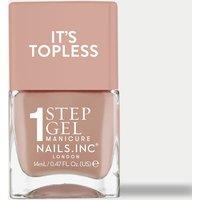 Nails Inc. It's Topless 1-Step Gel Nail Polish 14ml Tan