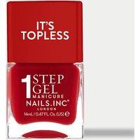 Nails Inc. It's Topless 1-Step Gel Nail Polish 14ml Cherry Red