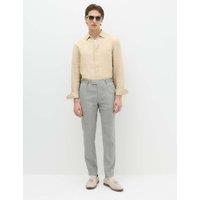 M&S Regular Fit Pure Linen Shirt Neutral