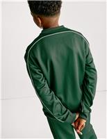 Tricot Slogan Zip Sweatshirt (6-16 Yrs)