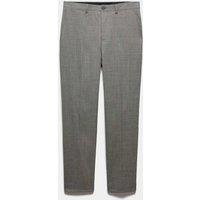 M&S Slim Fit Wool Blend Suit Trousers Charcoal Mix