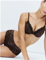 Jasmine Lace Wired Push-Up Plunge Bra (A-E)