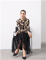 Pure Cashmere Animal Print Jumper