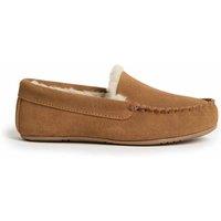 M&S Kids' Moccasin Slippers (4 Small - 7 Large) Tan