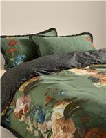 Pure Cotton Climbing Blooms Bedding Set