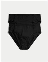 2pk Adaptable Poppers High Leg Knickers