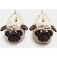 M&S Kids' Pug Slippers (9 Small - 7 Large) Multi