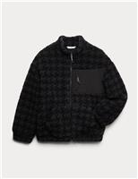 Dogtooth Borg Jacket (2-16 Yrs)