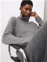 Merino Wool Rich Relaxed Jumper with Cashmere