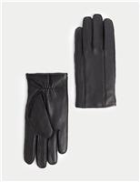 Leather Cashmere Lined Gloves