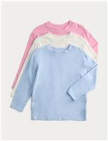 3pk Pure Cotton Tops (2-8 Yrs)