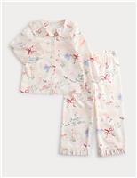 Pure Cotton Fairytale Print Pyjamas (0-8 Yrs)
