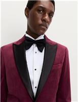 Tailored Fit Velvet Tuxedo Jacket