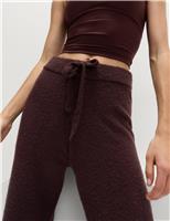 Super Soft Boucle High Waisted Wide Leg Joggers