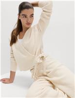 Supersoft Boucle V-Neck Wrap Cardigan