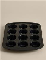 Carbon Steel 12 Cup Non-Stick Muffin Tray