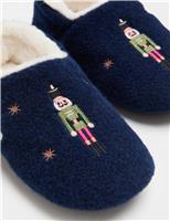 Nutcracker Riptape Slippers (4 Small - 13 Small)