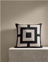 Box Applique Square Cushion