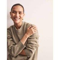 JAEGER Pure Cashmere Crew Neck Jumper Camel