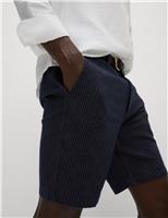 Half-Elasticated Waist Chino Shorts